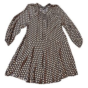 New SHANNON PASSERO Stylish Black and Cream Dress. Small